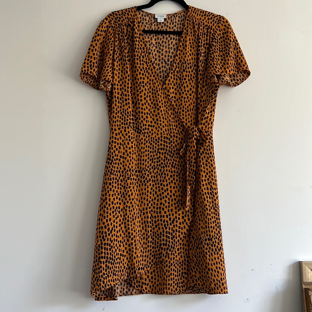 J. crew wrap dress